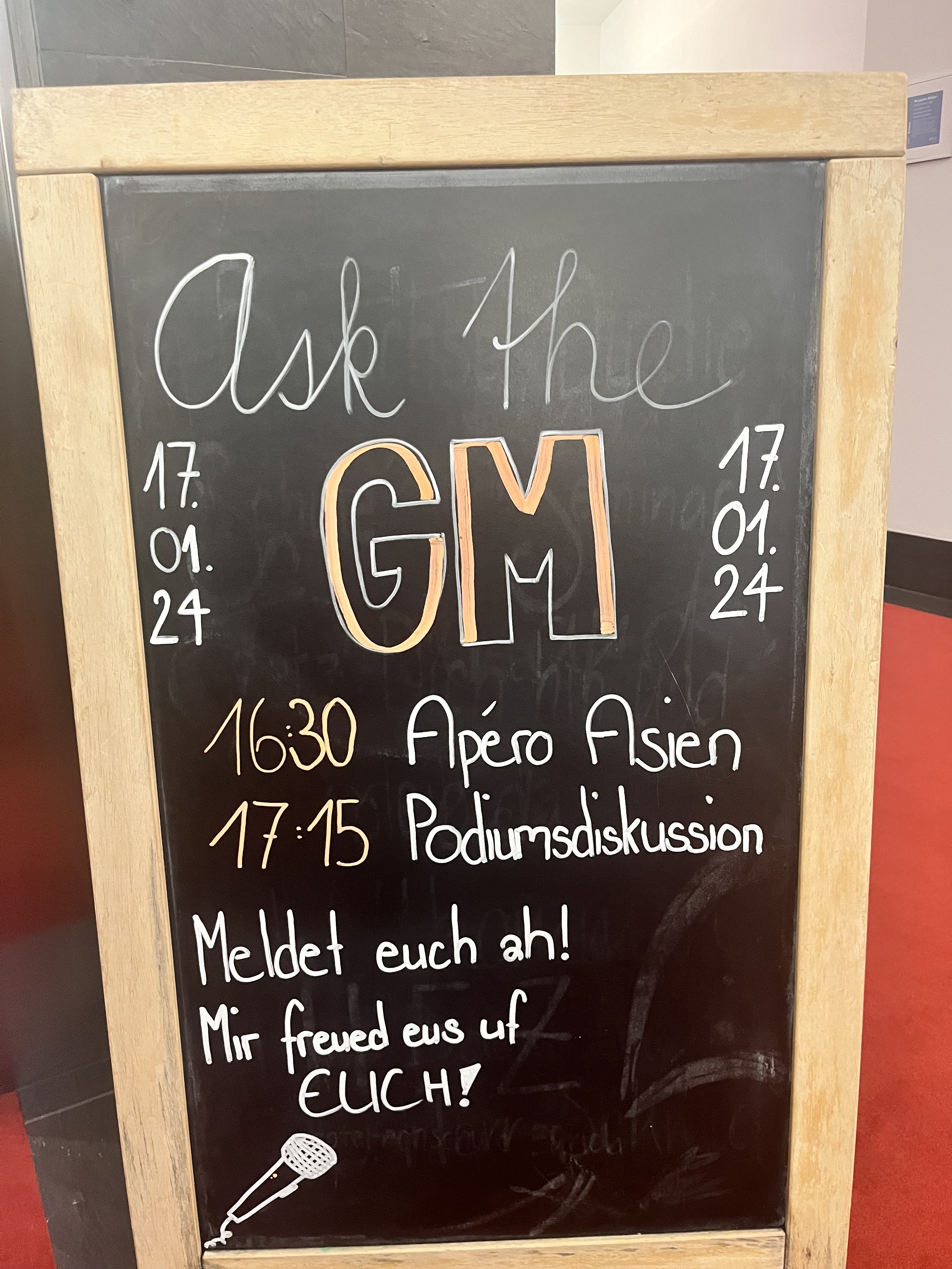ASK THE GM